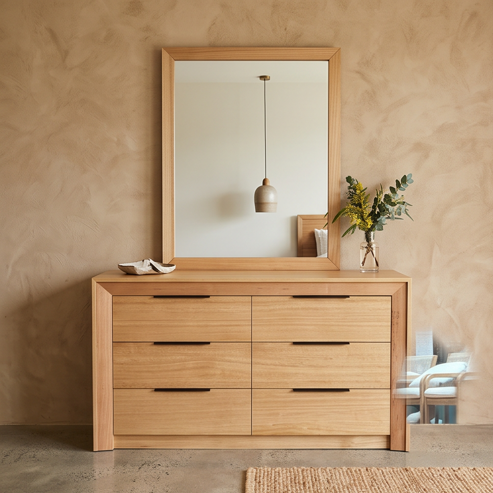 Ottawa Tasmanian Oak 4 Piece Dresser Package