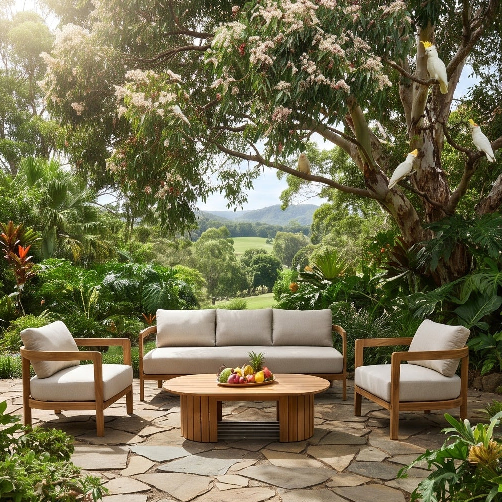 Volare 4 Piece Outdoor Lounge Package