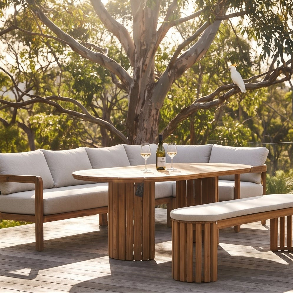 Volare Corner Outdoor Dining Package