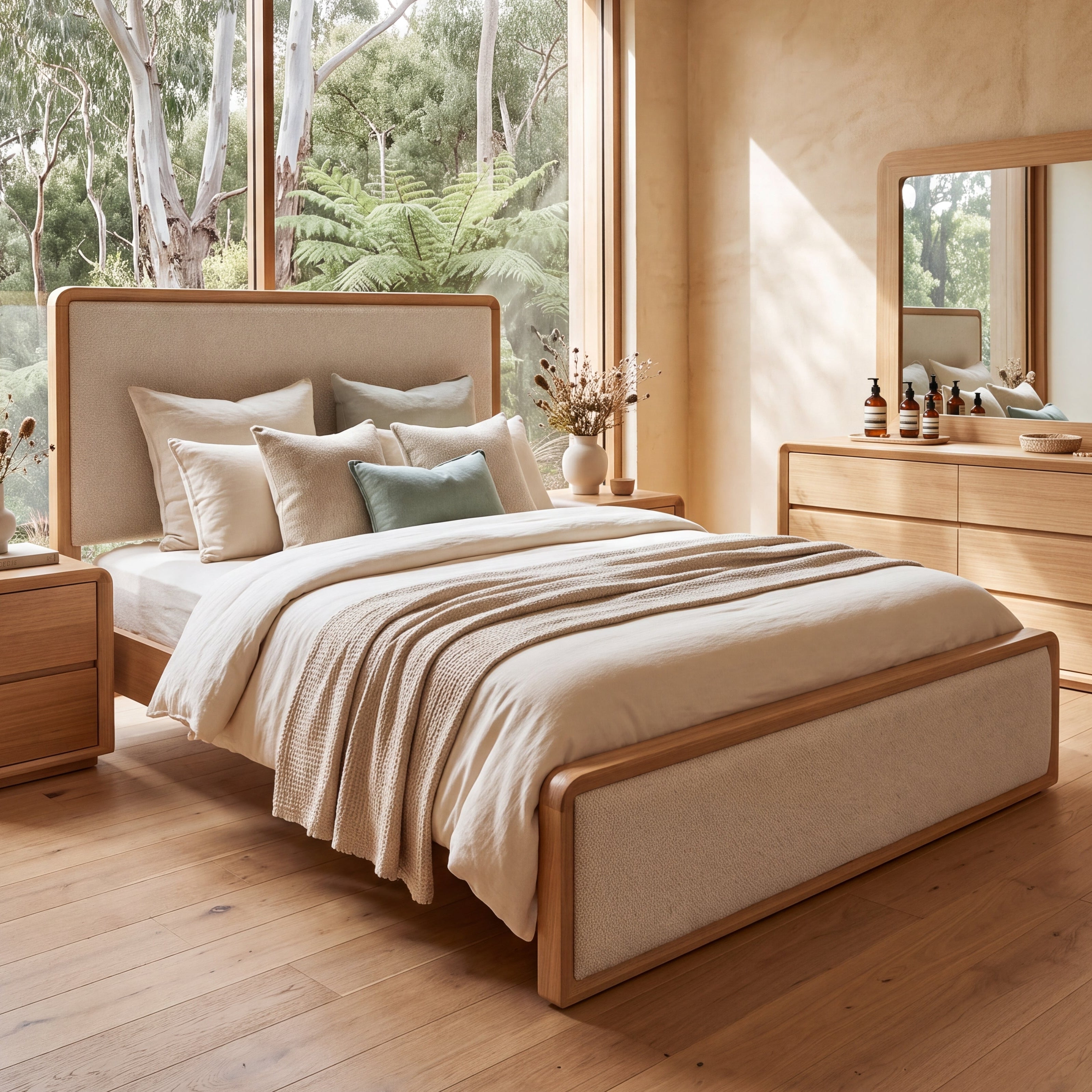 Cassandra 4 Piece Queen Dresser Package