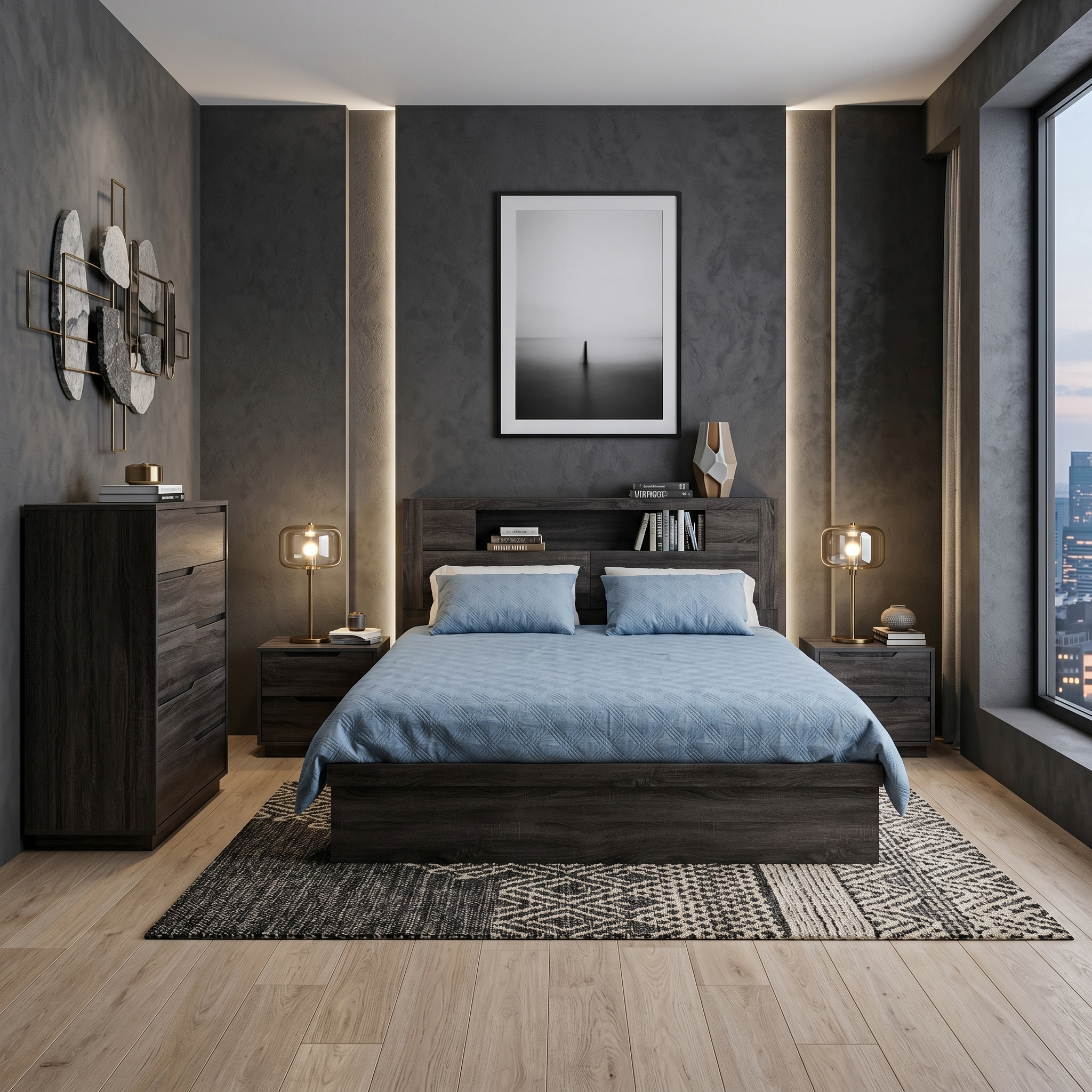 Vienna 4 pce Queen Suite with Tallboy