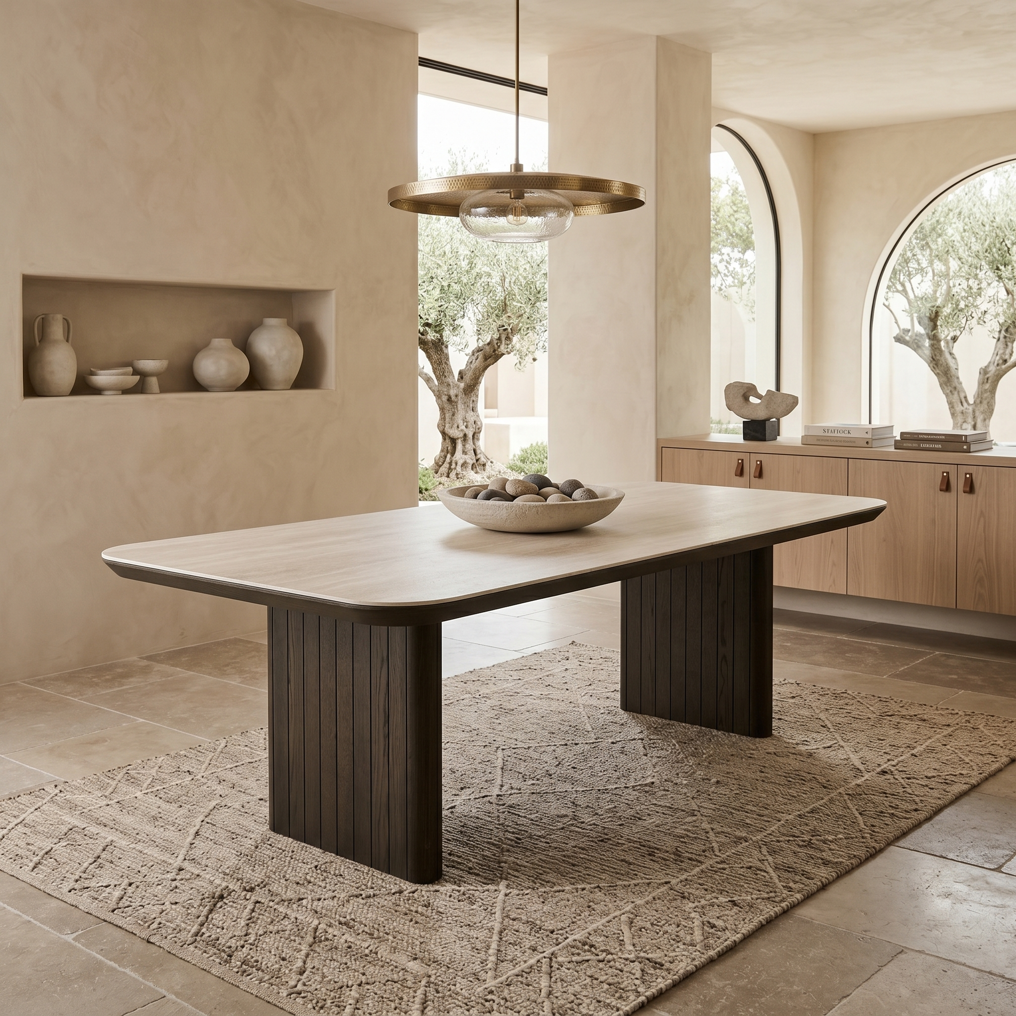 Capri 180cm Ceramic Dining Table