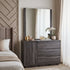 Vienna dressing table inc mirror in grey