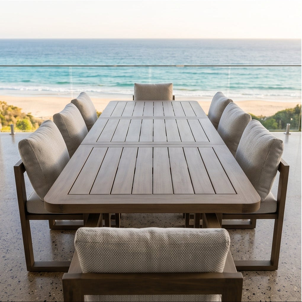 Trinidad 9 Piece Outdoor Dining Package