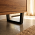 Highland 4 Piece Dressing Table Package In Tasmanian Blackwood