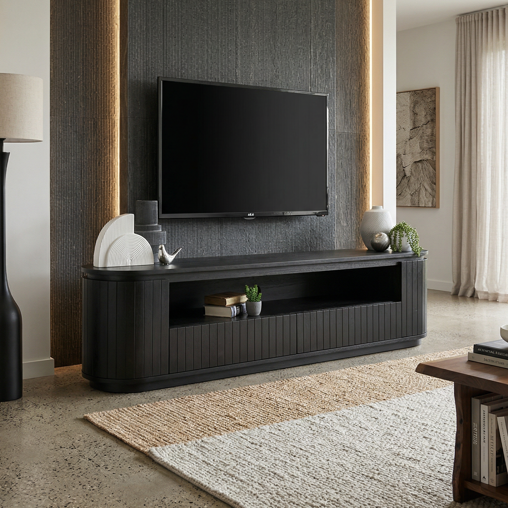 Athena Ripple Large TV Unit