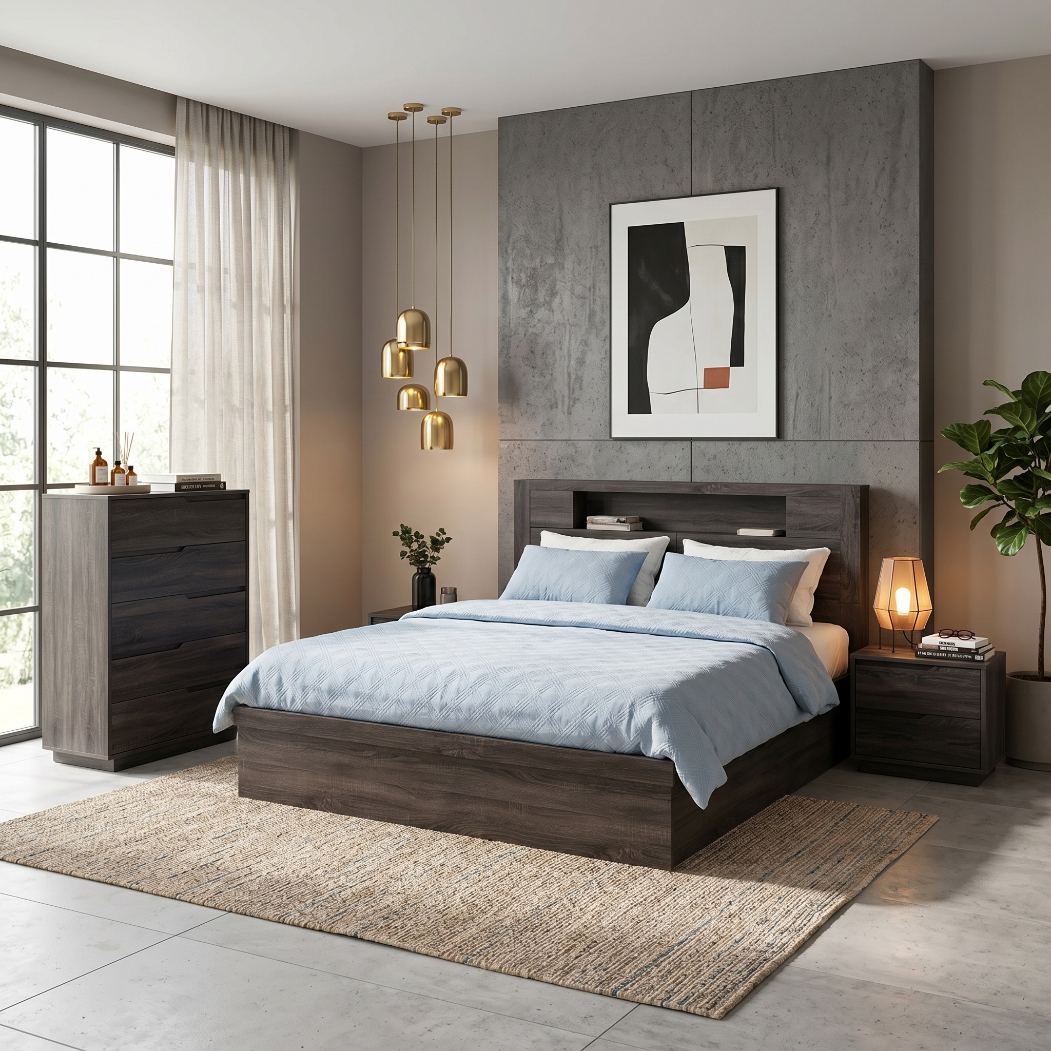 Vienna 4 pce Queen Suite with Tallboy