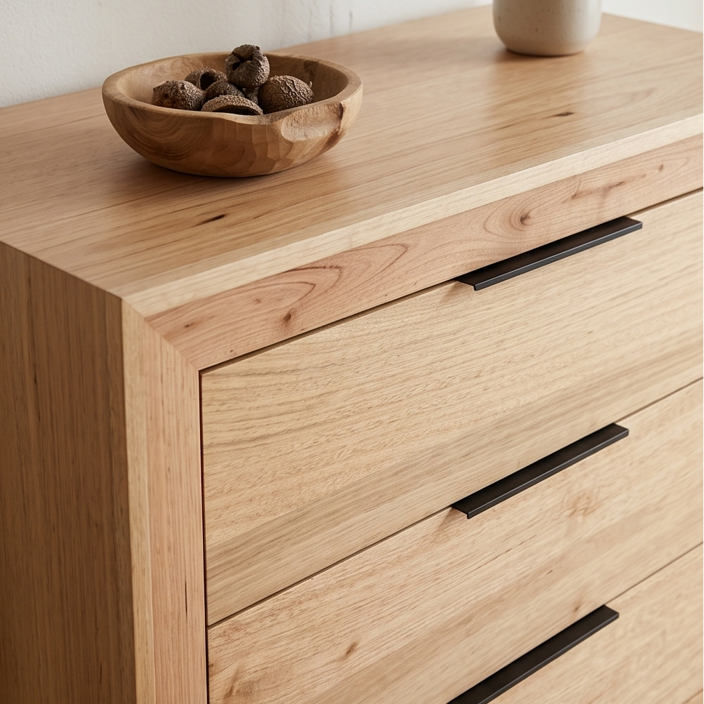 Ottawa Tasmanian Oak Tallboy Chest