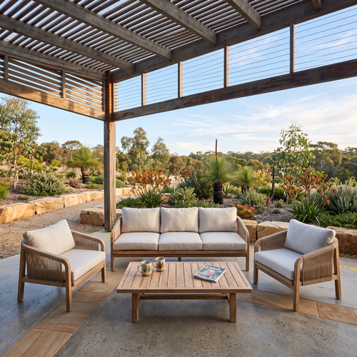 Replay 4 Piece Outdoor Lounge Package