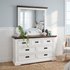 Hamptons Dressing Table With Mirror