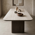 Capri 9 Piece 2.4m dining setting With 8 Chairs
