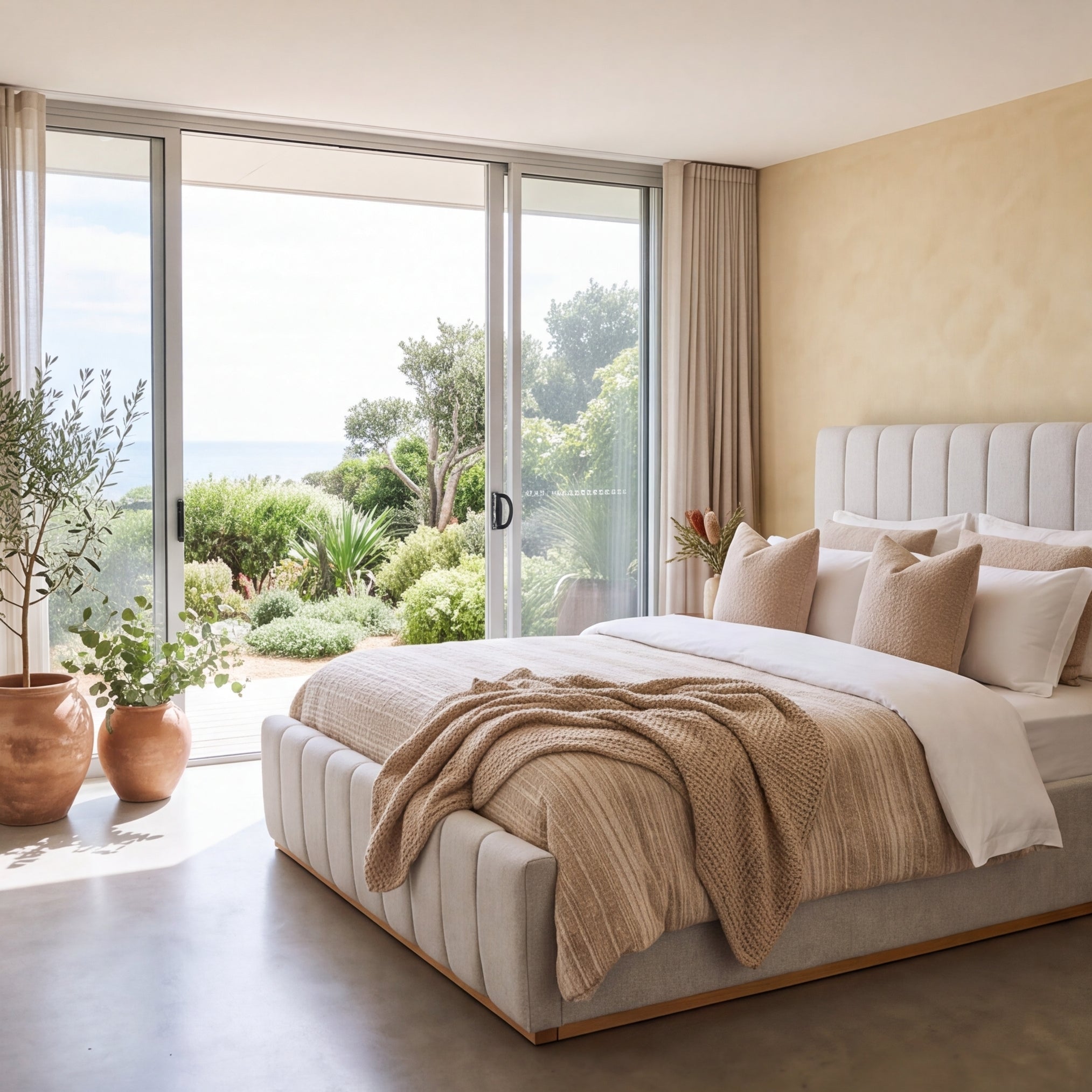 Taya Queen Size Gas Lift Bed In Natural