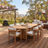 Volare 9 Piece Outdoor Dining Package