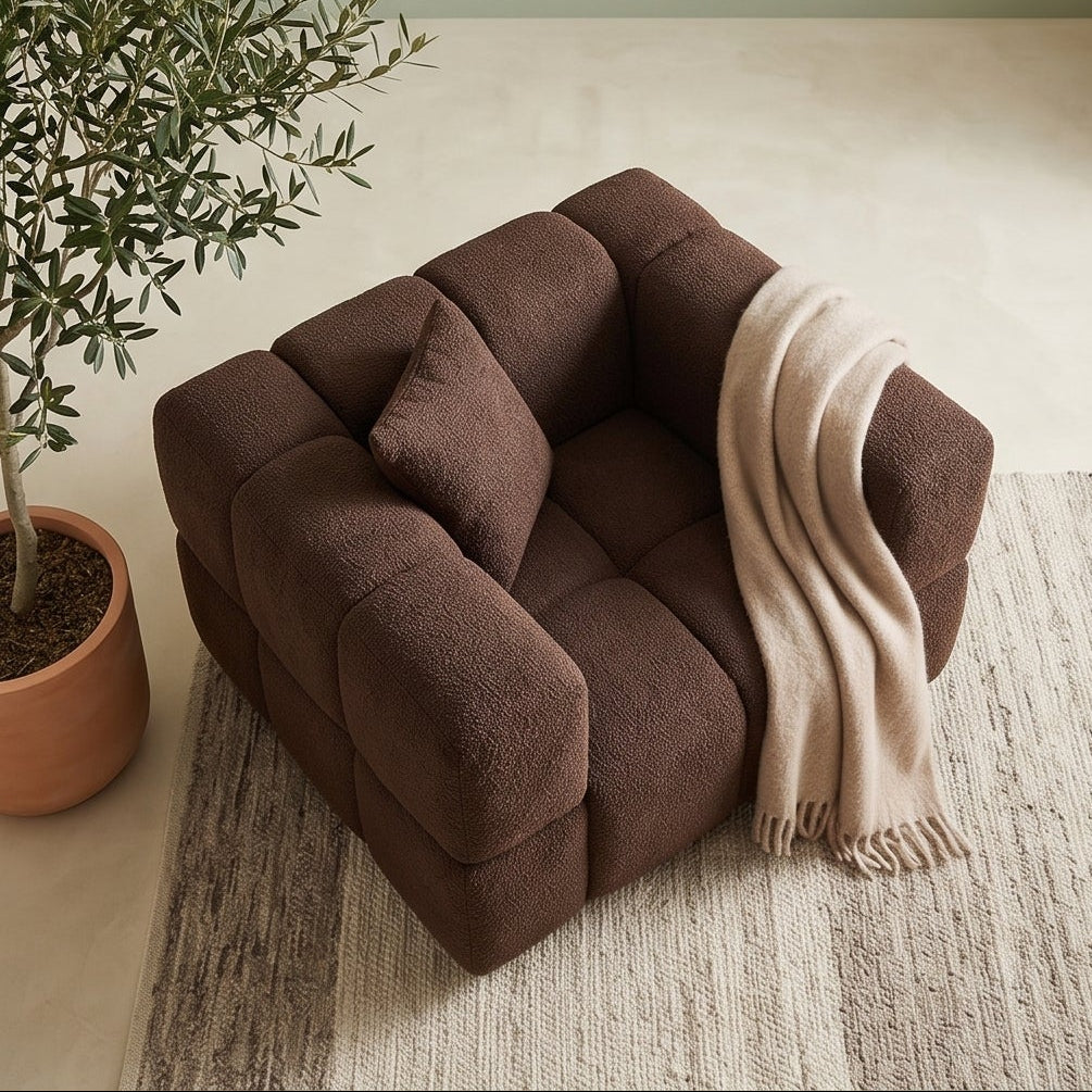 Bradshaw Armc Chair In Chocolate