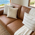 Bliss 3 Seater In Tan Leather