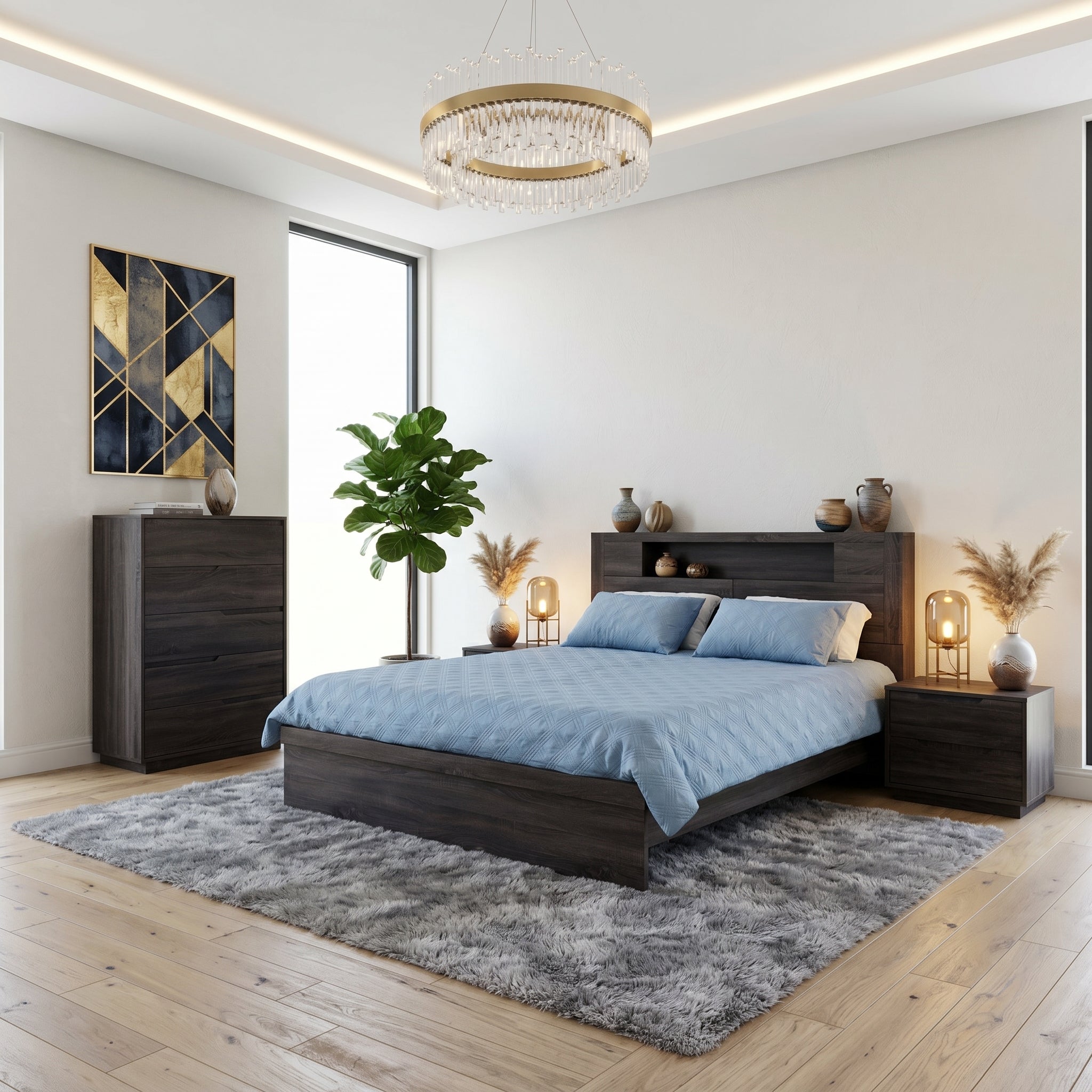 Vienna 4 pce Queen Suite with Tallboy