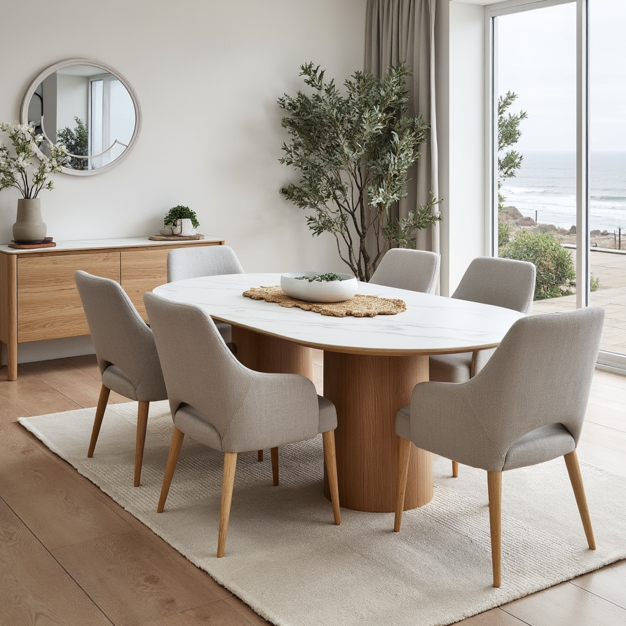 Stanford 7 Piece 180cm Table Dining Package