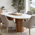 Stanford 180cm Dining Table With Ceramic Top