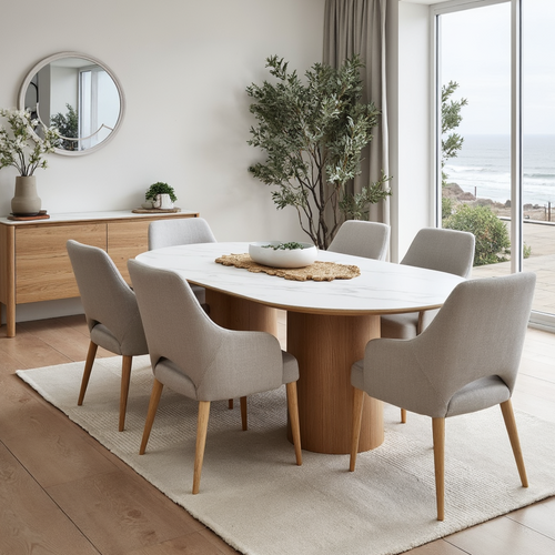 Stanford 7 Piece 180cm Table Dining Package
