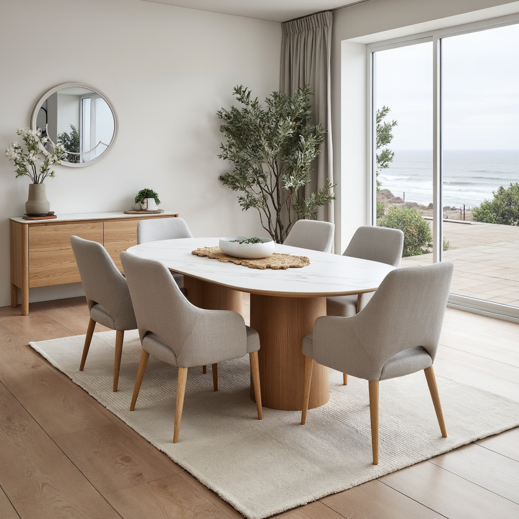 Stanford 7 Piece 210cm Table Dining Package
