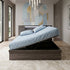 Vienna  queen size bed in grey
