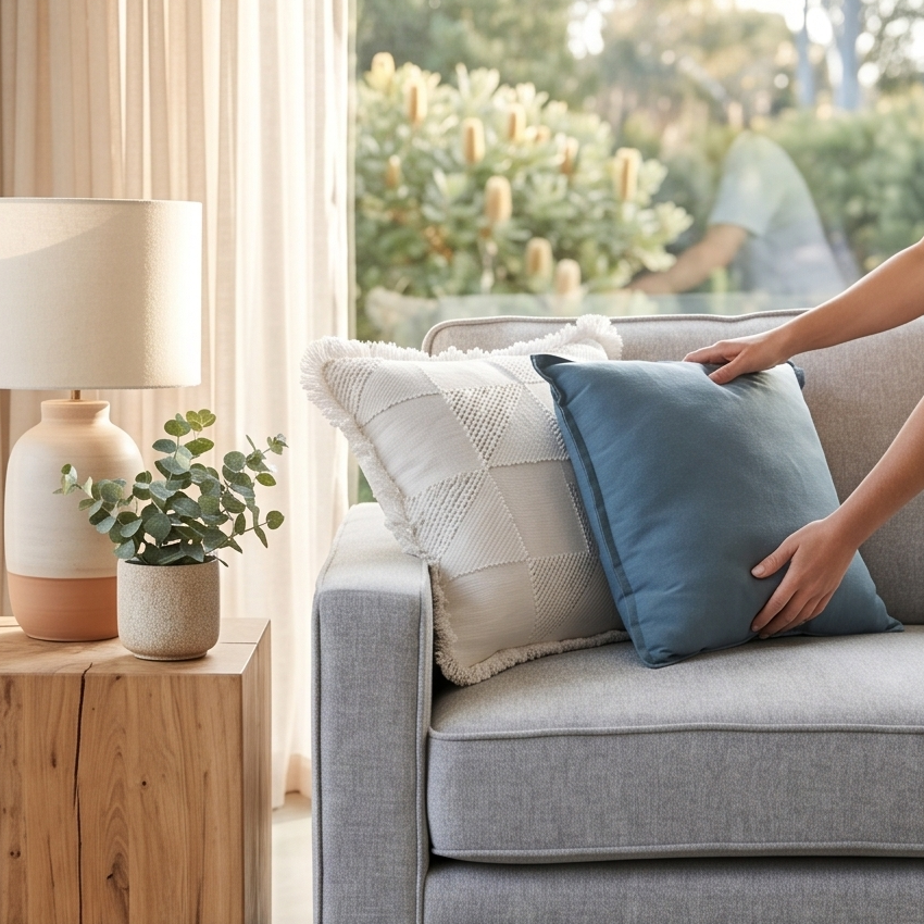 Davey Compact Sofa bed In Light Grey