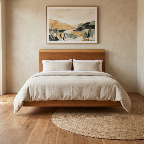 Highland King Size Bed In Tasmanian Blackwood