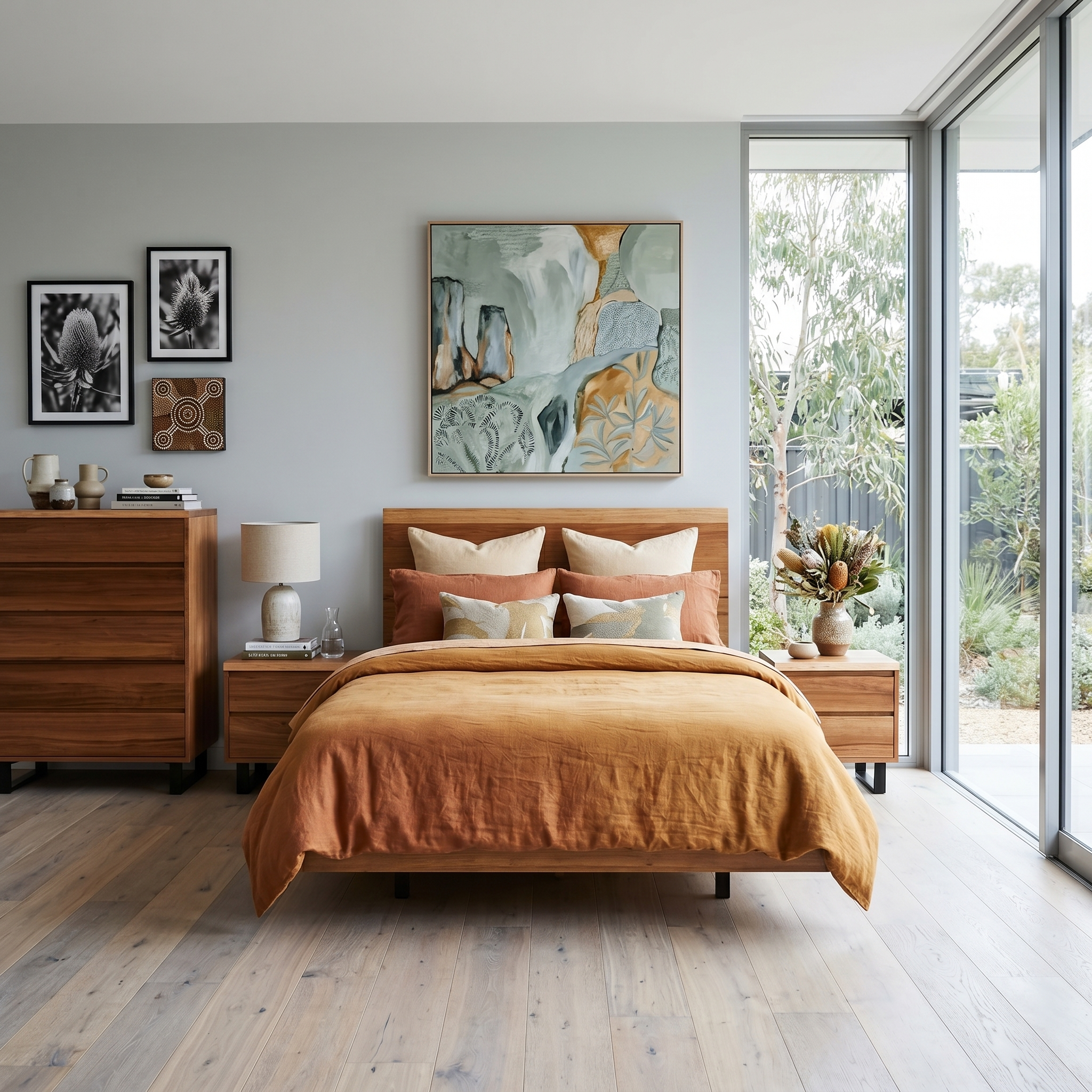 Highland 4 Piece Tallboy suite In Tasmanian Blackwood