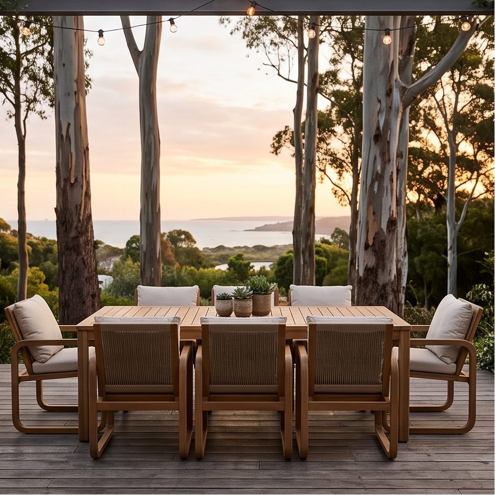 Lando 9 Piece Outdoor Package