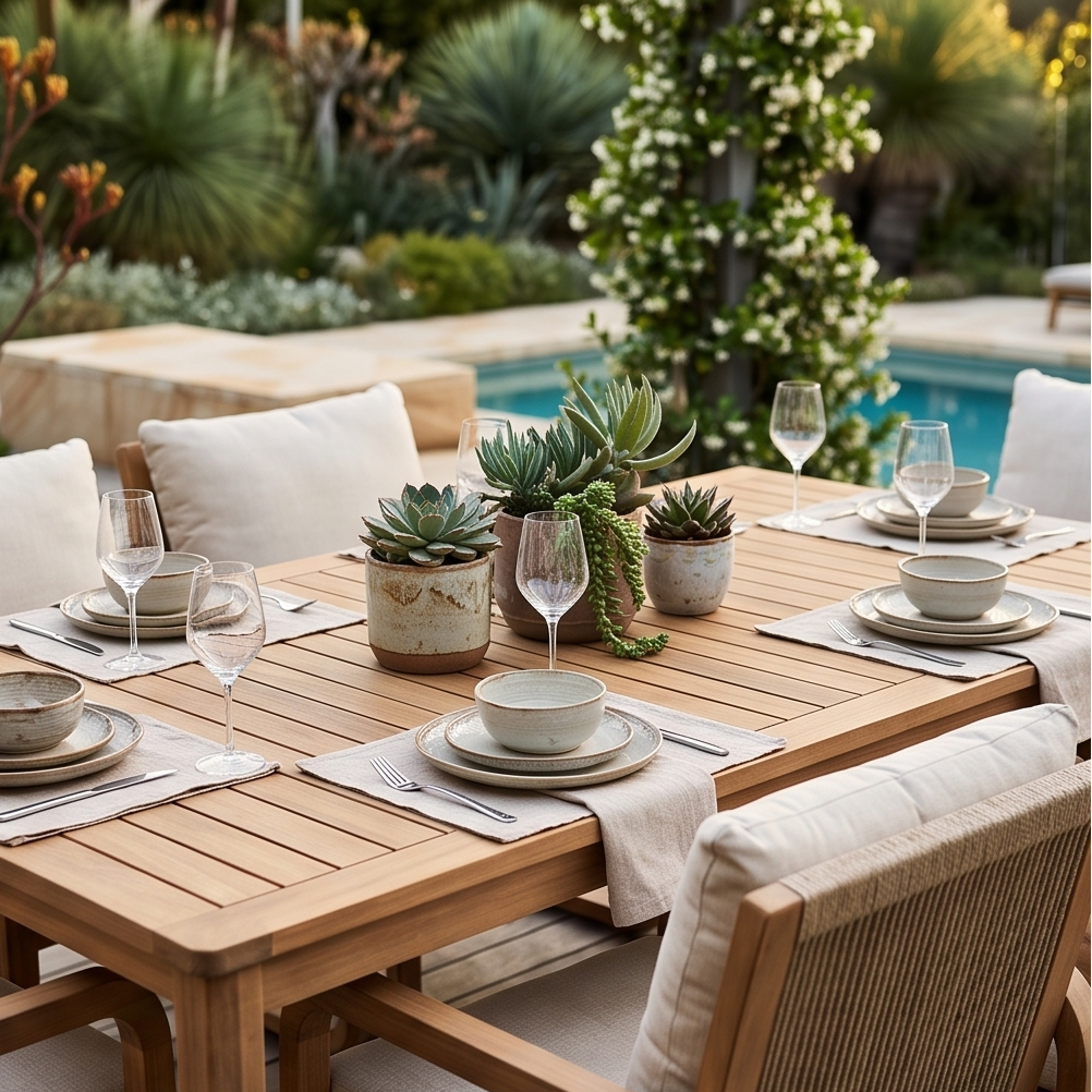Lando 9 Piece Outdoor Package