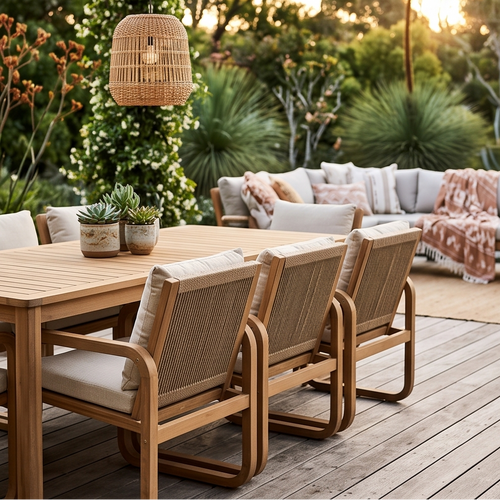 Lando 9 Piece Outdoor Package
