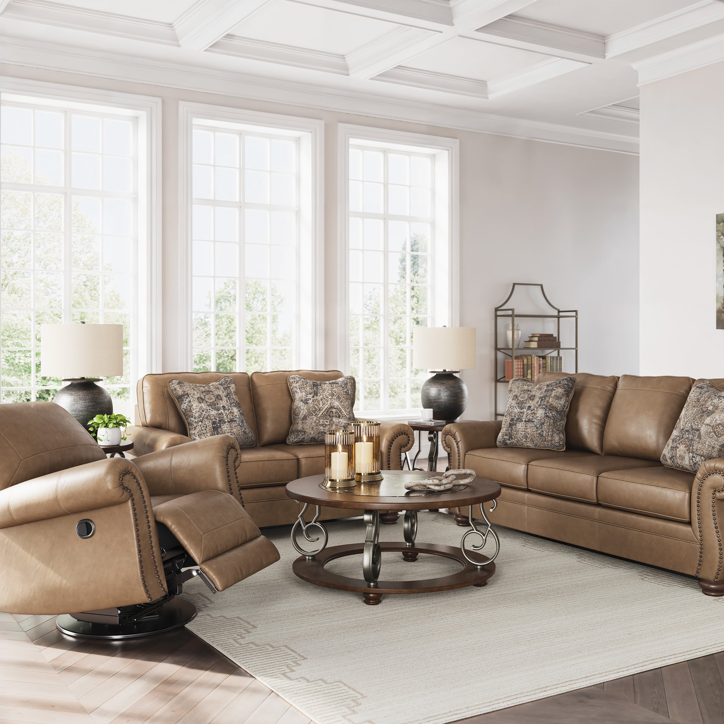 Sonoma 3+2+1 Sofa Package in Earth