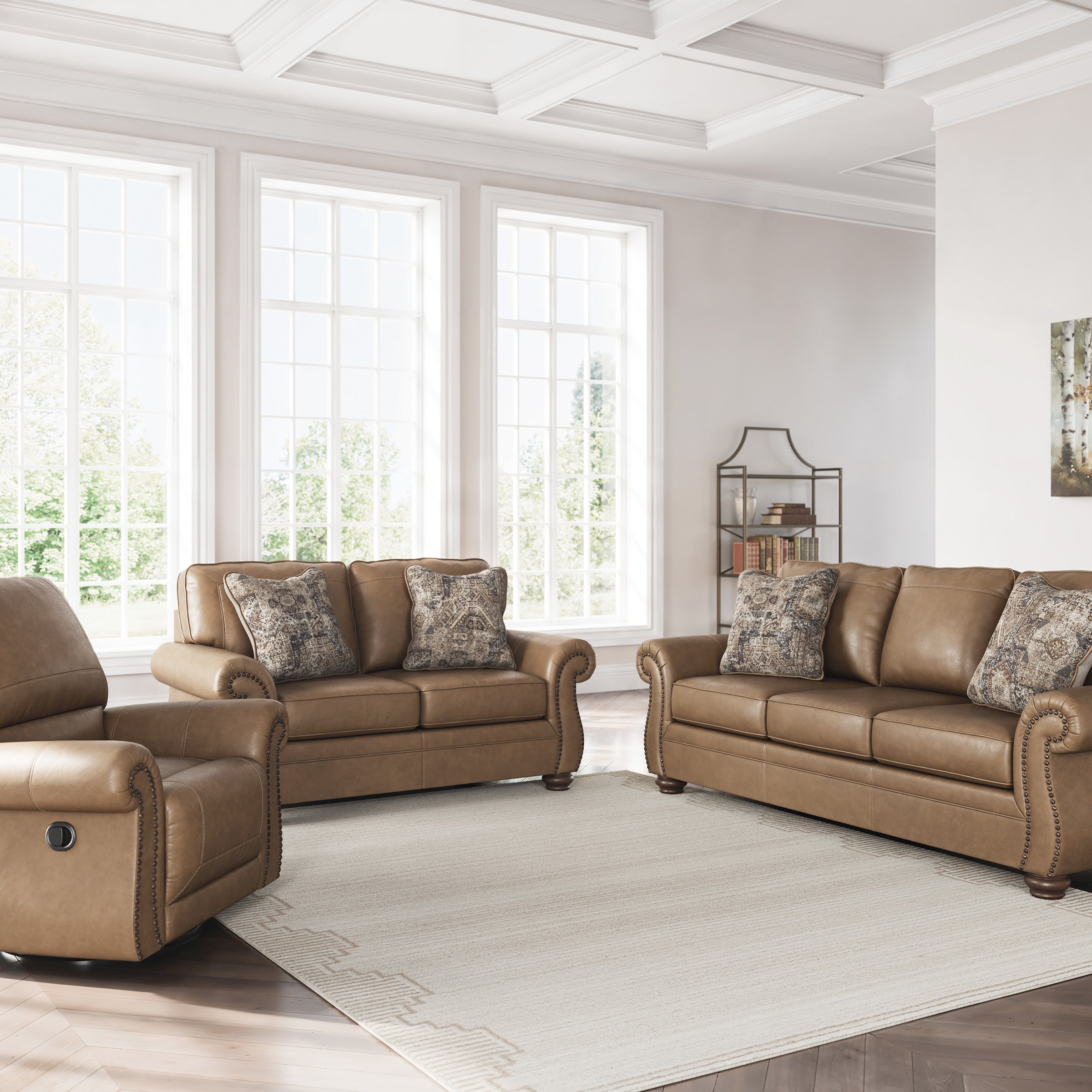 Sonoma 3+2+1 Sofa Package in Earth