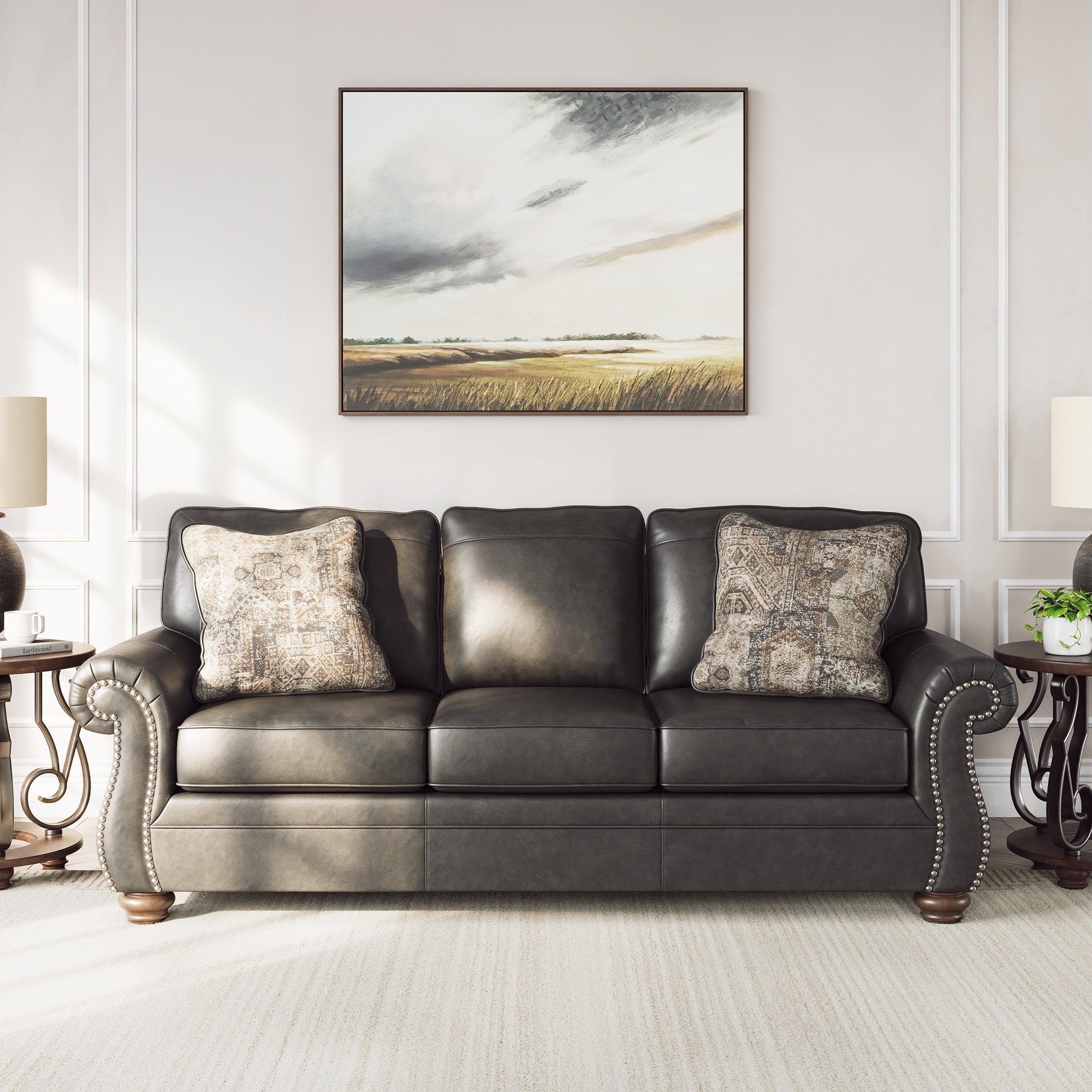 Sonoma 3+2+1 Sofa Package in Granite