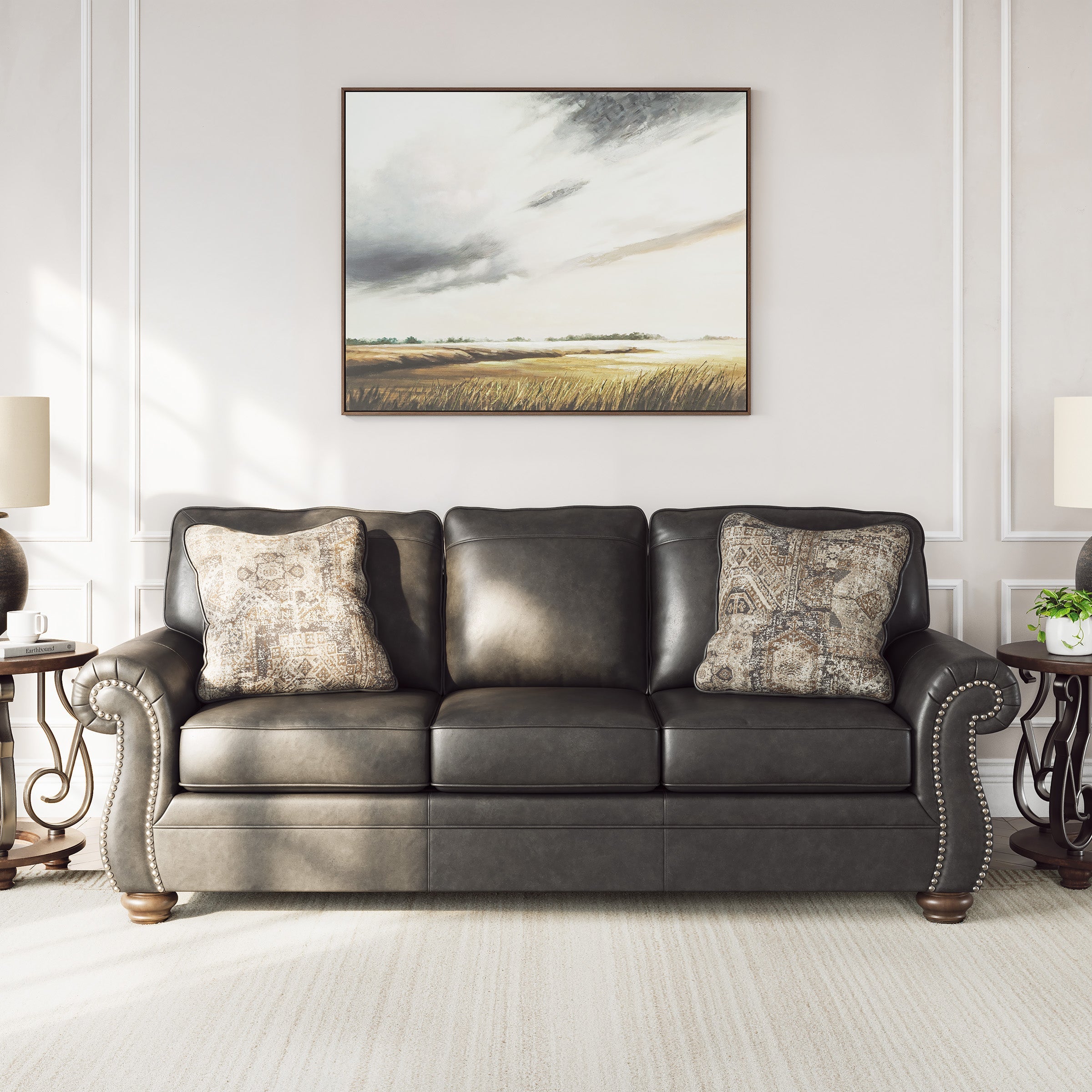 Sonoma Queen Size Sofa Bed In Granite