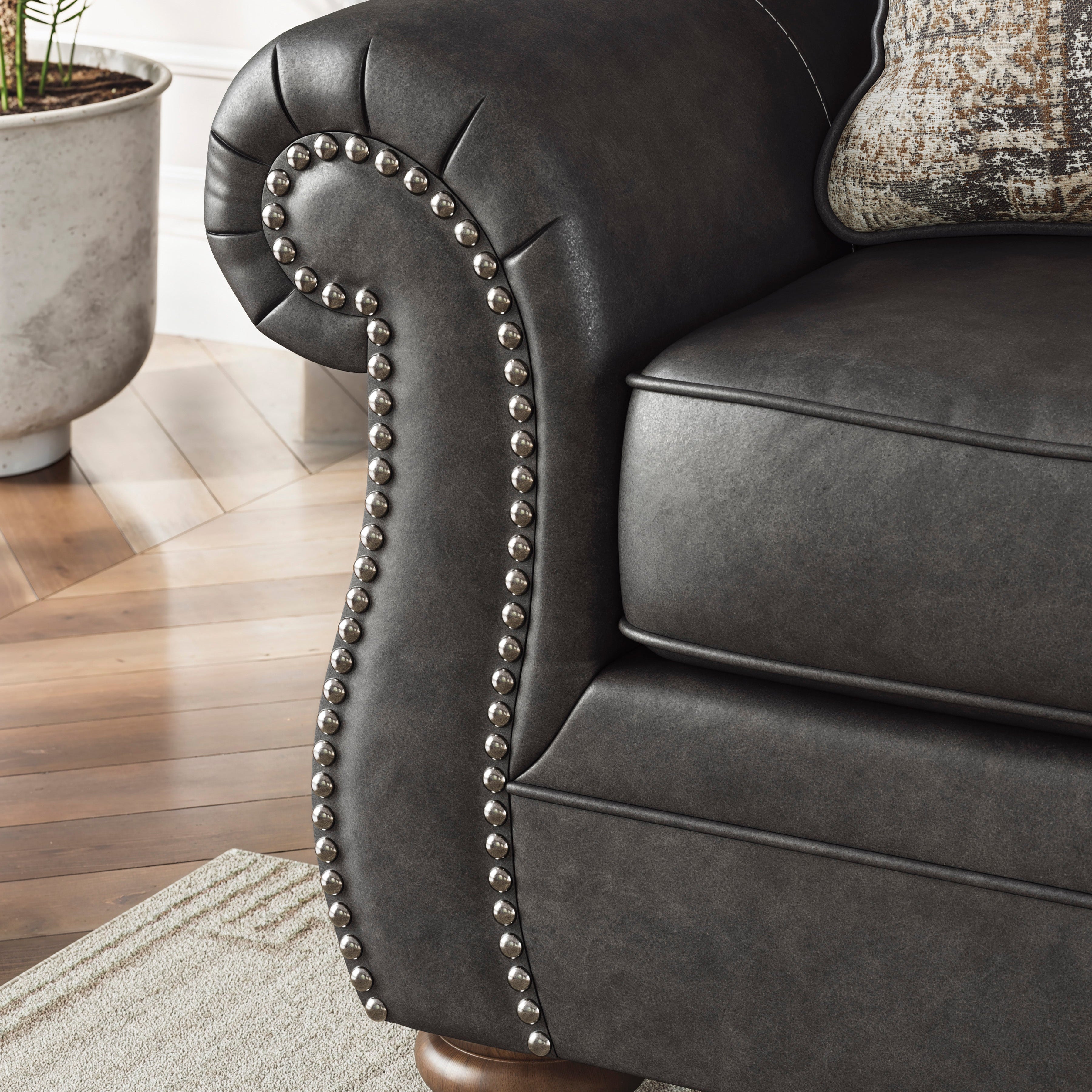 Sonoma Queen Size Sofa Bed In Granite