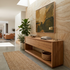 Sussex 200cm Hall Table In Australian Blackbutt Timber