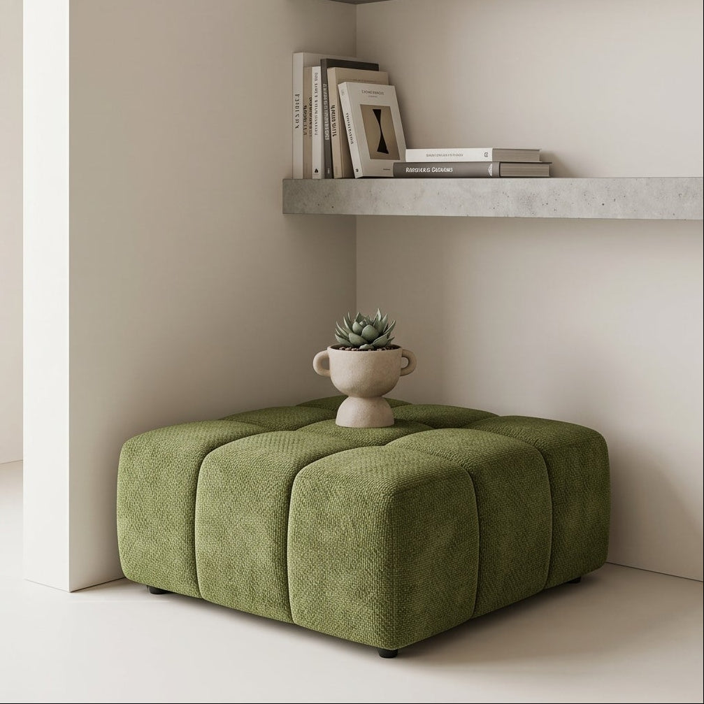 Bradshaw Ottoman In Pesto