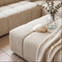Bradshaw Ottoman In Vanilla