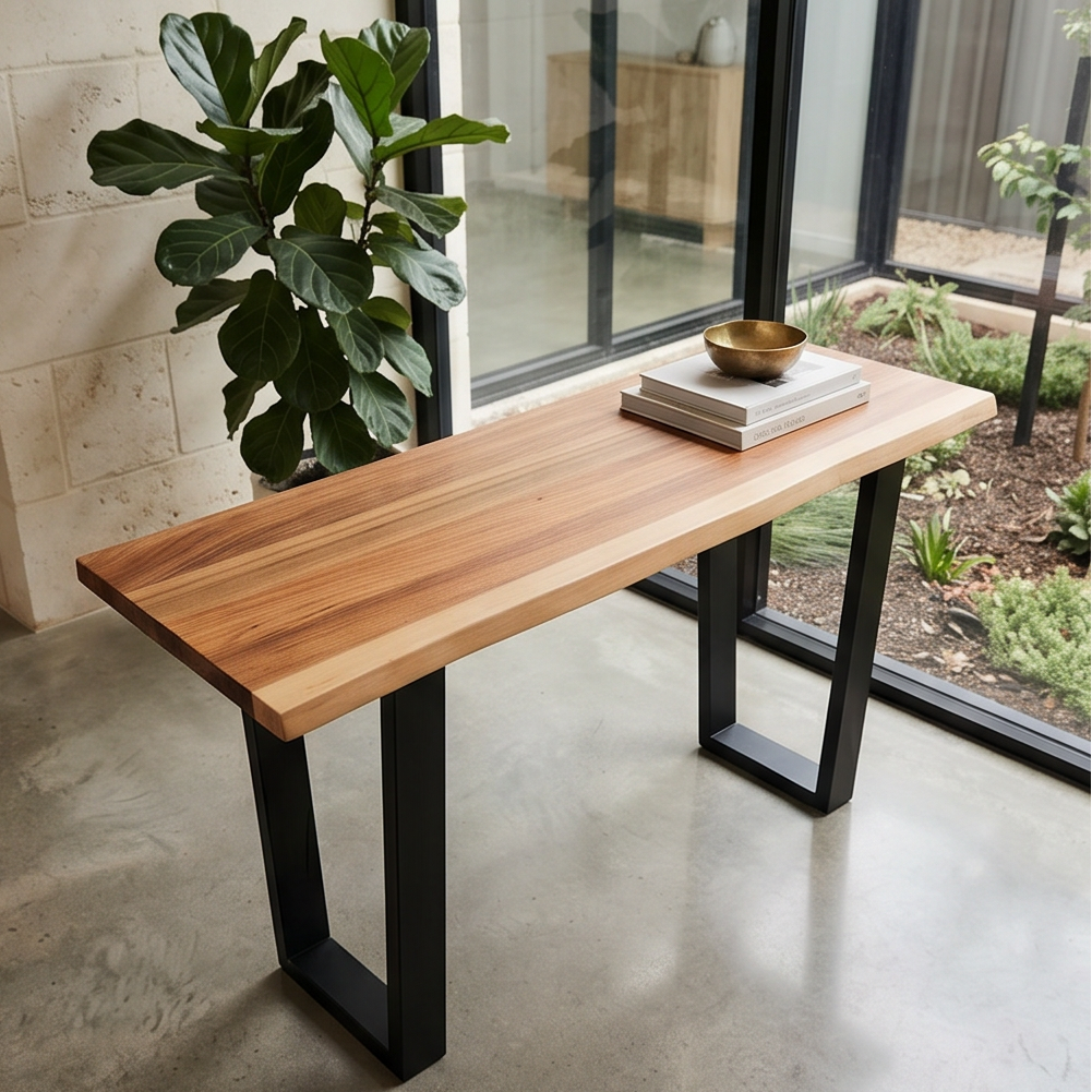 Highland Hall Table In Blackwood Timber