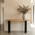 Highland Hall Table In Blackwood Timber