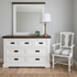 Hamptons Dressing Table With Mirror