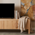 Morocco 185cm TV Unit  In Natural Australian Messmate