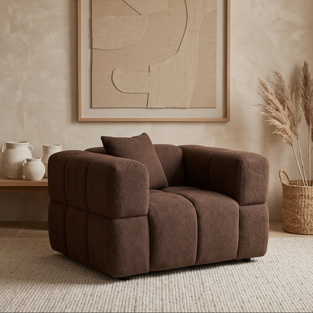 Bradshaw Armc Chair In Chocolate