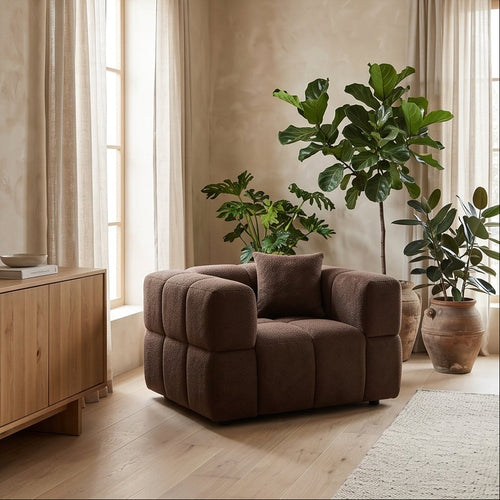 Bradshaw Armc Chair In Chocolate
