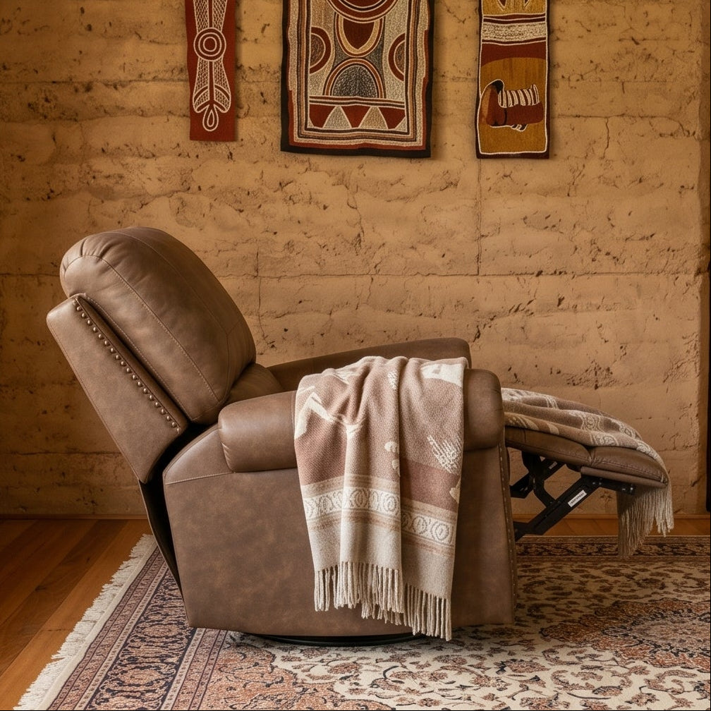 Sonoma Rocker Swivel Recliner In Earth