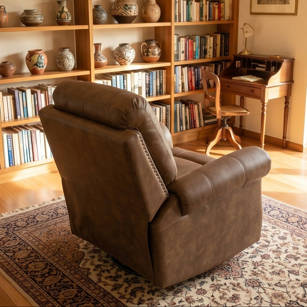 Sonoma Rocker Swivel Recliner In Earth