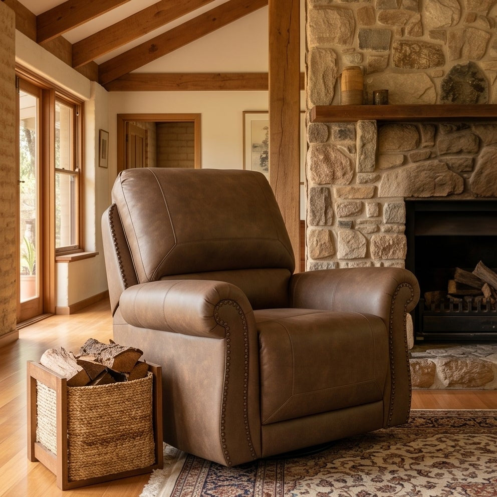 Sonoma Rocker Swivel Recliner In Earth