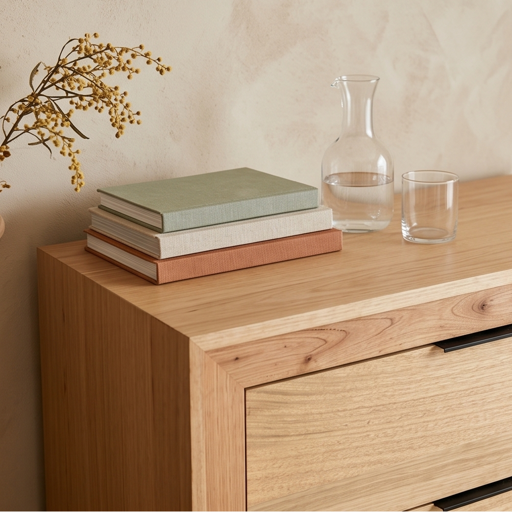 Ottawa Tasmanian Oak Tallboy Chest