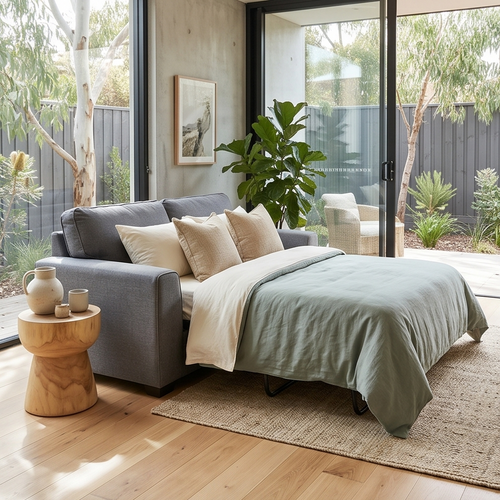 Eli Sofa Bed In Charocal